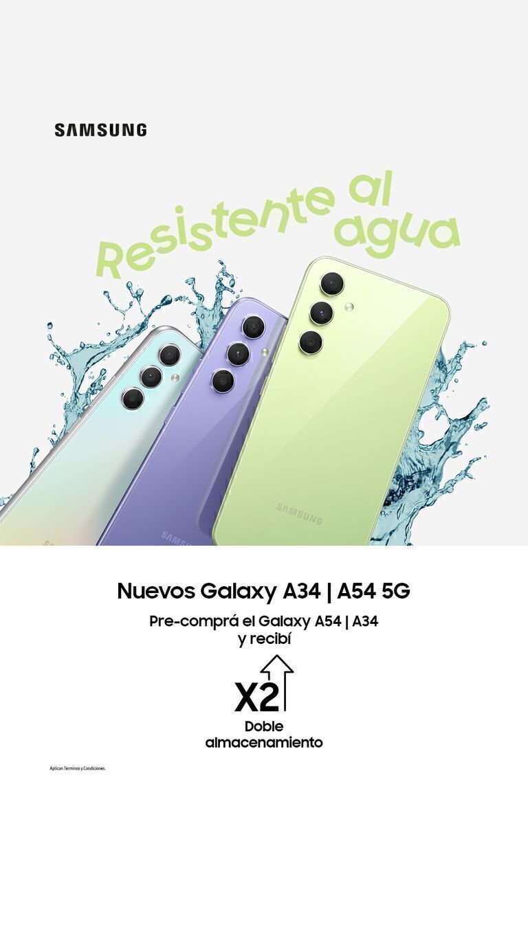 Samsung Galaxy A54 5G y Galaxy A34 5G en preventa en Costa Rica desde este 24 de marzo